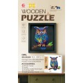 Wooden Jigsaw Puzzle Set 178el. Owl