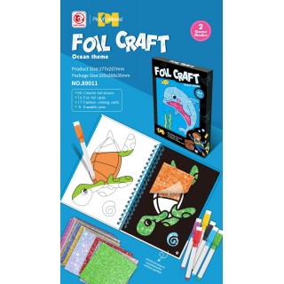 Creative Art Sticker & Colouring Set 2in1 Ocean Edition