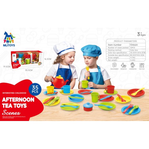 MEGA Kitchen Plate and Accessory Set 37el.