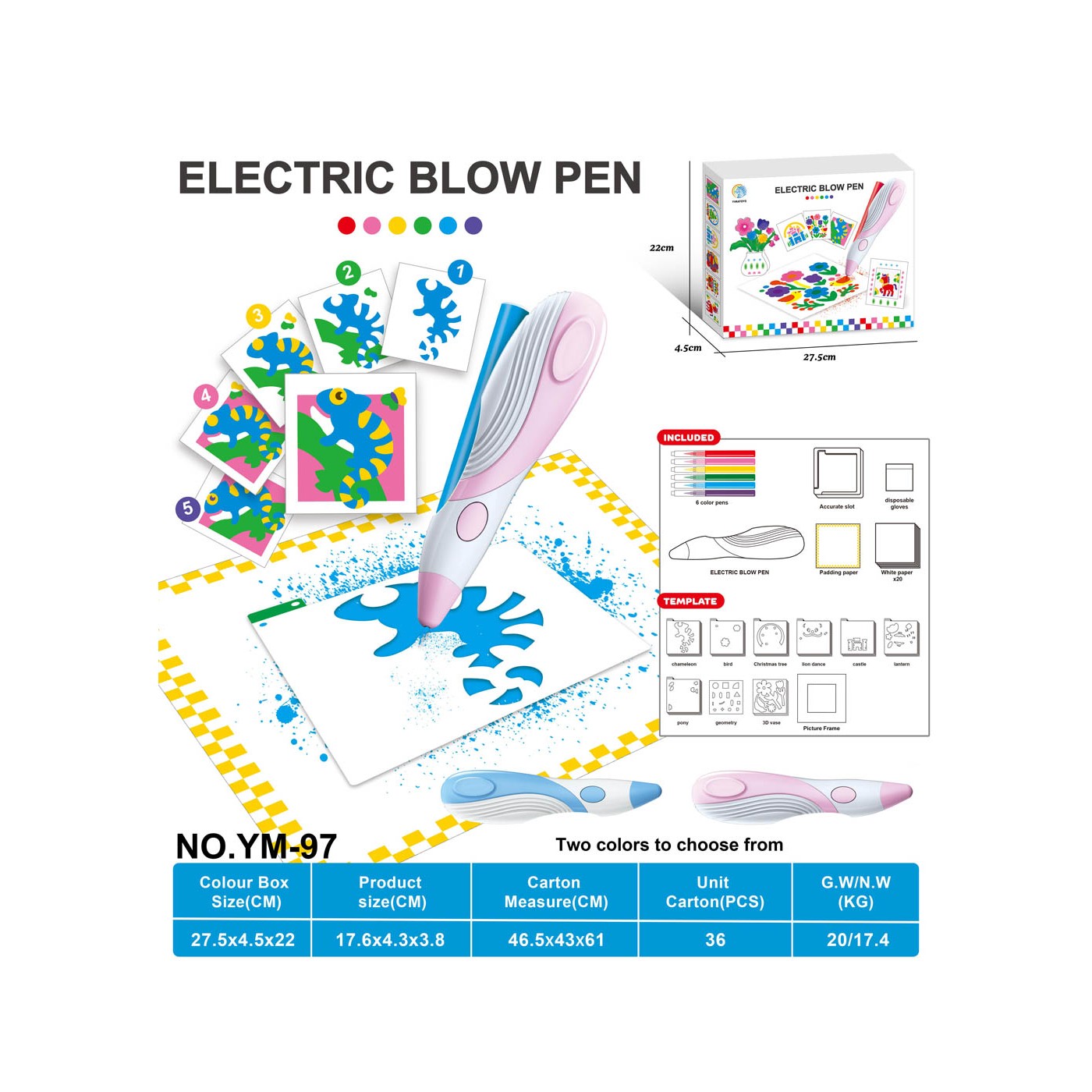 Magic Paint Pen + Accessories