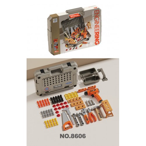 Handyman set with case 78el.