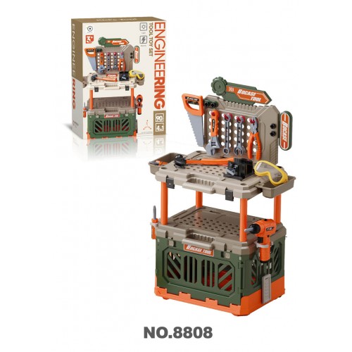DIY Workshop with Storage and Screwdriver 90el.