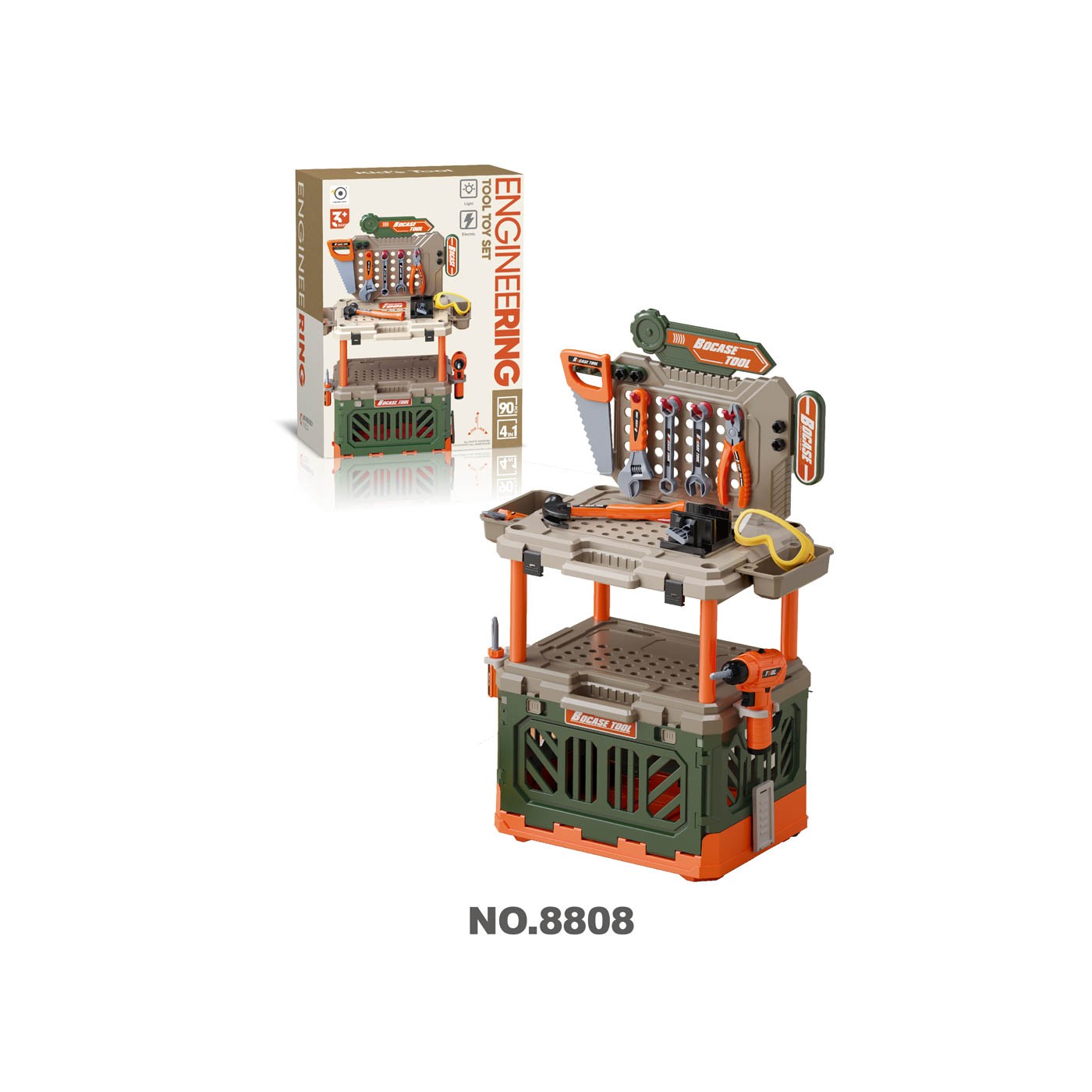 DIY Workshop with Storage and Screwdriver 90el.