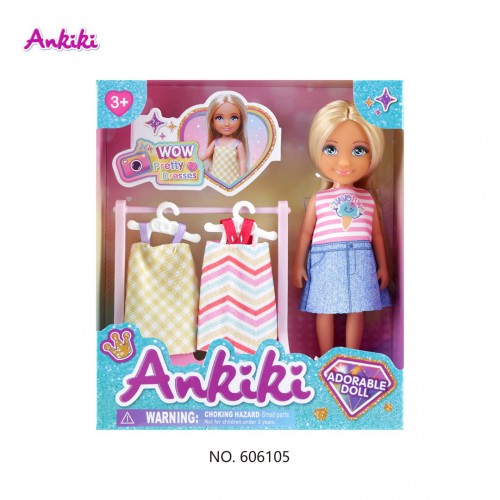 Ankiki doll + Wardrobe