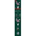 Pink Orchids Flower Set 562el.
