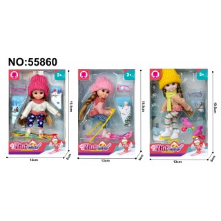 Berry Doll + Accessories Ski Edition