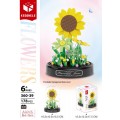 Blossom set with lampshade 178el.