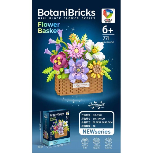 771el Coloured Bouquet Bricks Set.