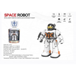 R/C SPACE ROBOT White