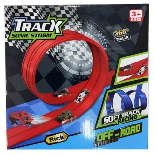 Do-it-yourself car track Tape 4m Red