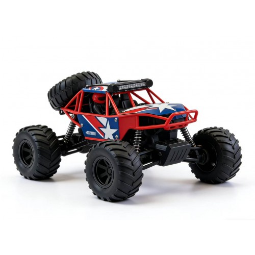 Off-road car R/C 1:10 CAPITAN Blue Red
