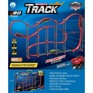 MEGA Magnetic car track + accessories