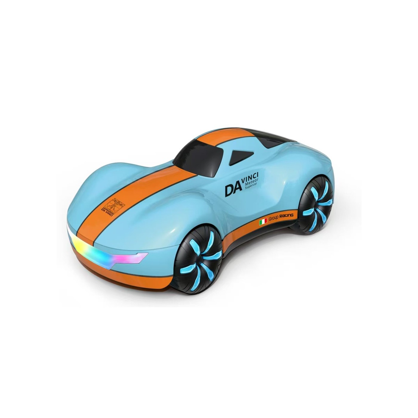 R/C car with charging station VINCI Blue