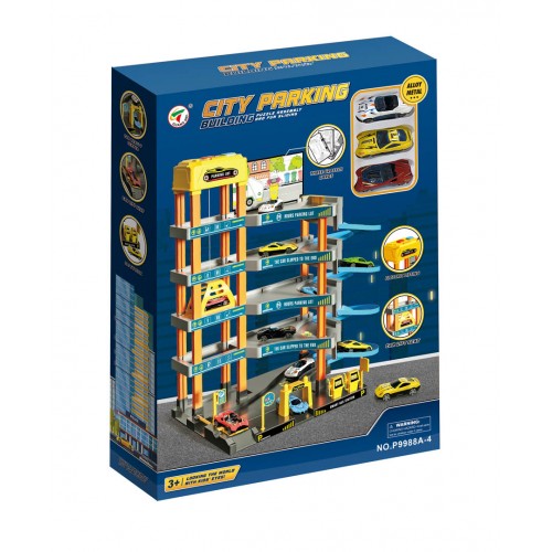 GIGA 4-level car park with lift + accessories