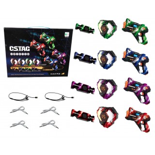 Laser Gun Set with Shields and Belt Sensors