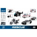 Fire + Police Vehicle Set