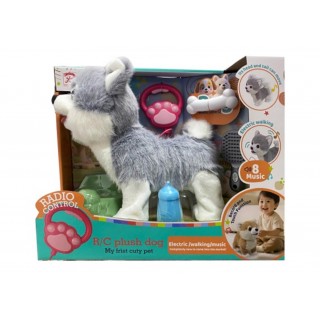 Remote Control Husky Dog + Accessories