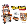 Orange Workshop 120el. + Disassembling Car