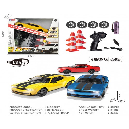 Drift Car SPORT + Accessories Red