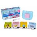 Educational Learning Card Set Blue