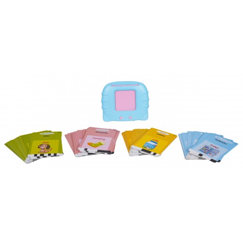 Educational Learning Card Set Blue