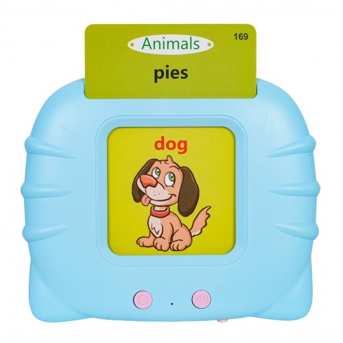 Educational Learning Card Set Blue