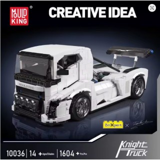 Set of bricks Truck White 1604el.