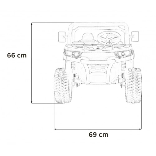 Farmer Truck Speed 900 White 24V Series