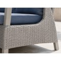 Garden Furniture Rattan Corners + Adjustable Table with Cera
