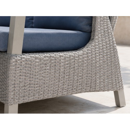 Garden Furniture Rattan Corners + Adjustable Table with Cera