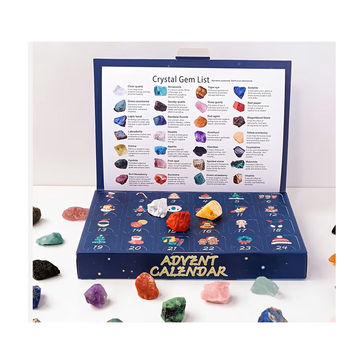 Archaeologist Set 24 Stones with Case