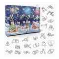 Metal Riddle Set in Calendar