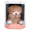 Plush Teddy Bear with Light and Breathing Function for Sleeping