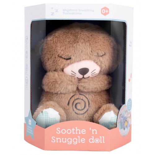 Plush Teddy Bear with Light and Breathing Function for Sleeping