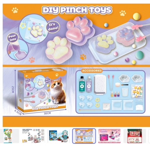 Creative Animal Paw Casting Set