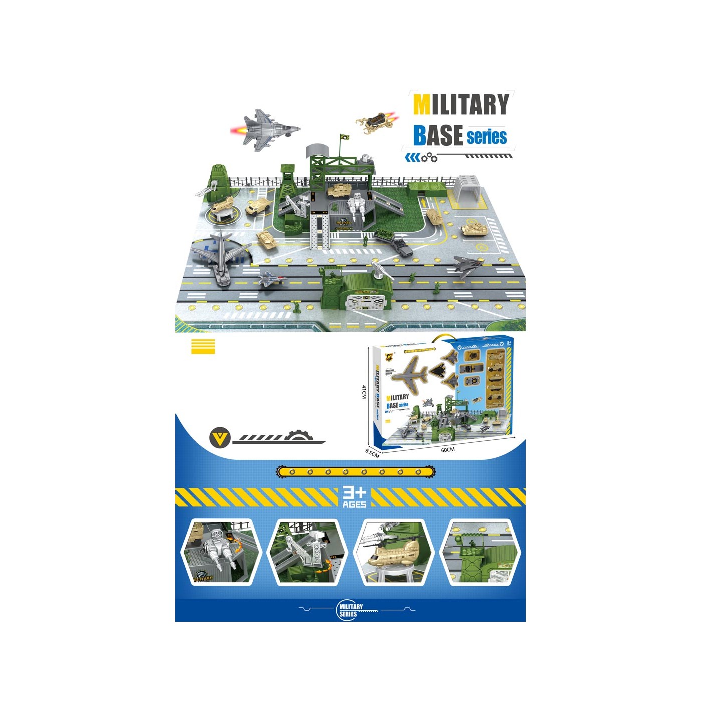 MEGA Military Base + Accessories