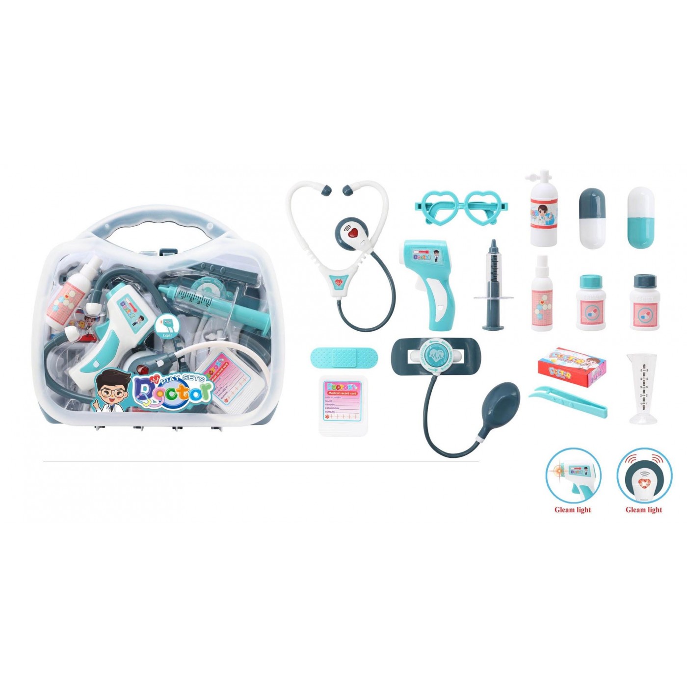 MEGA Doctor and Accessories Set + Case
