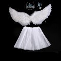 Angel Wings Set White + Skirt