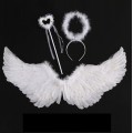 Angel Wings Set White + Accessories