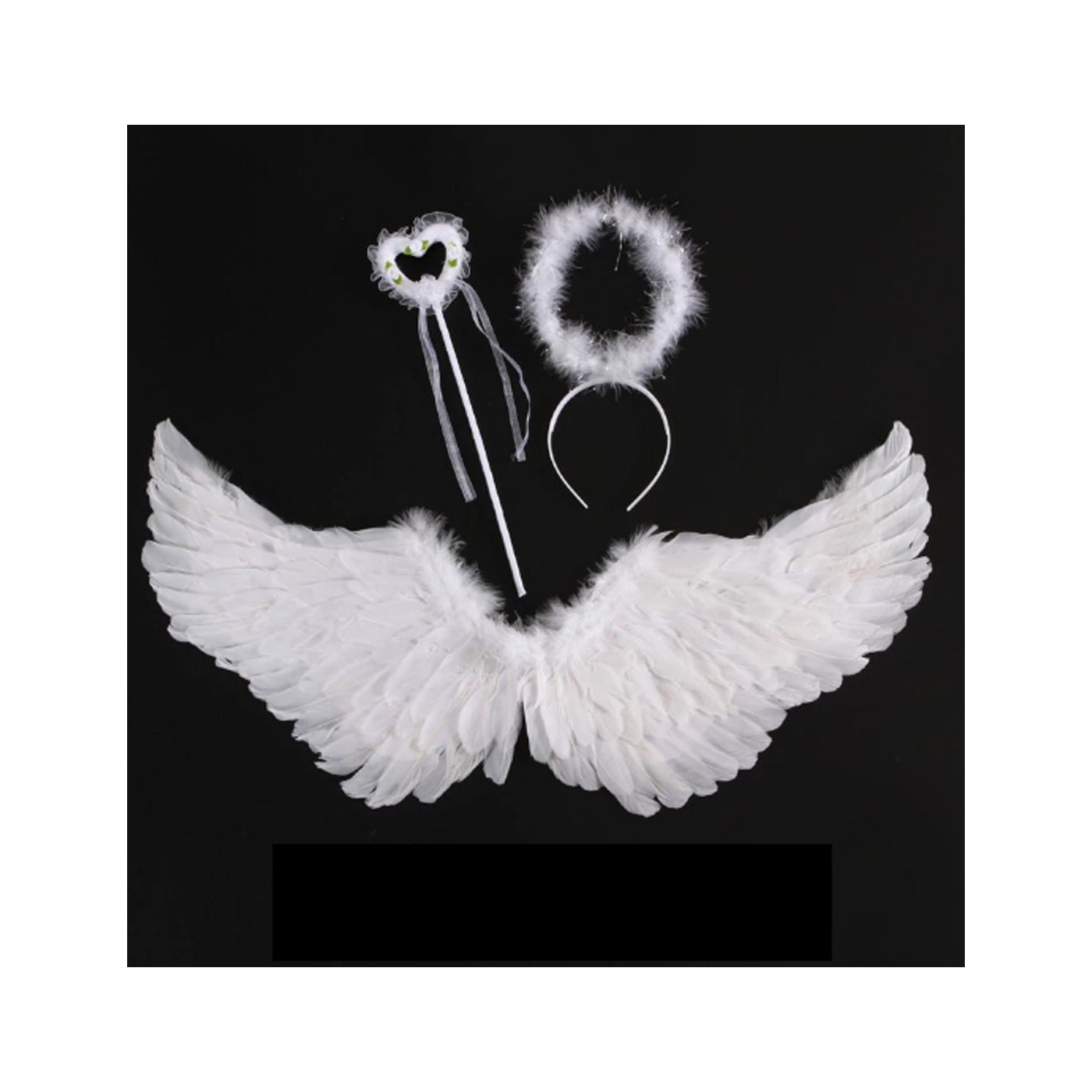 Angel Wings Set White + Accessories
