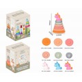 Soft Coloured Sensory Pyramid Unicorn