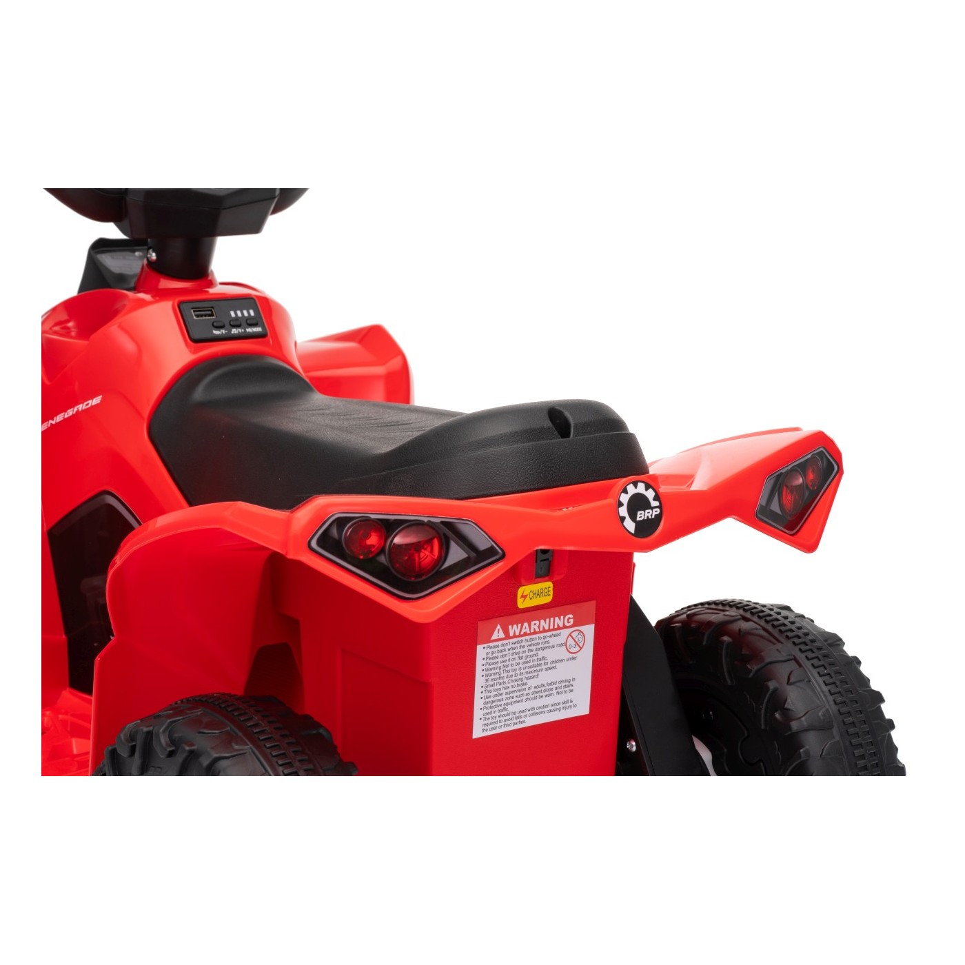 MINI Can Am Renegade ATV Red