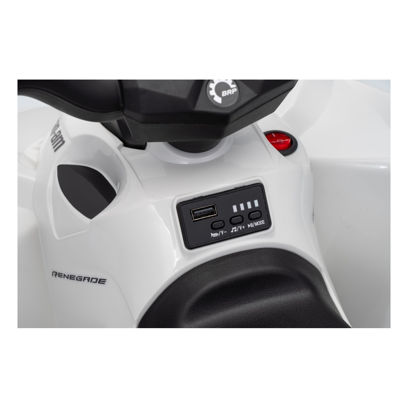 MINI Can Am Renegade ATV White