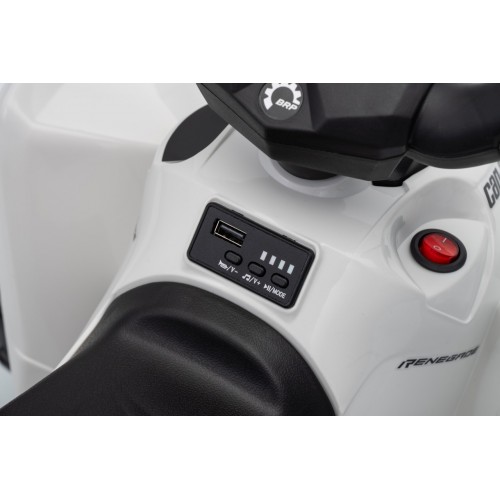 MINI Can Am Renegade ATV White