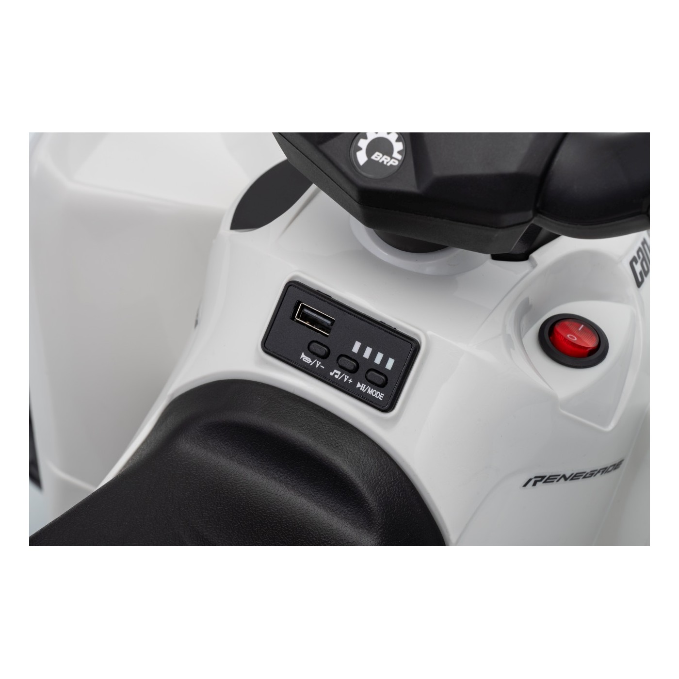 MINI Can Am Renegade ATV White