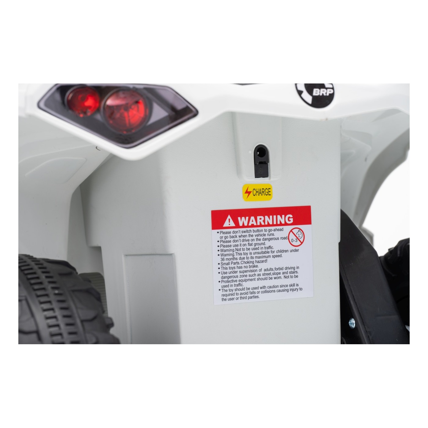MINI Can Am Renegade ATV White