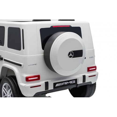 Mercedes G63 AMG White Vehicle