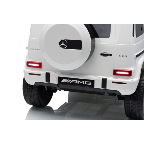 Mercedes G63 AMG White Vehicle
