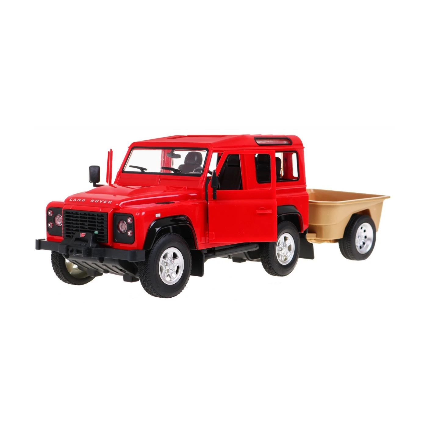 R/C toy car Land Rover Defender Red 1:14 RASTAR | Ramizb2b.com