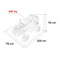 OBSERVER 4x4 Buggy Vehicle Red
